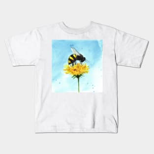 Smudgy Bee Gets Pollen Kids T-Shirt